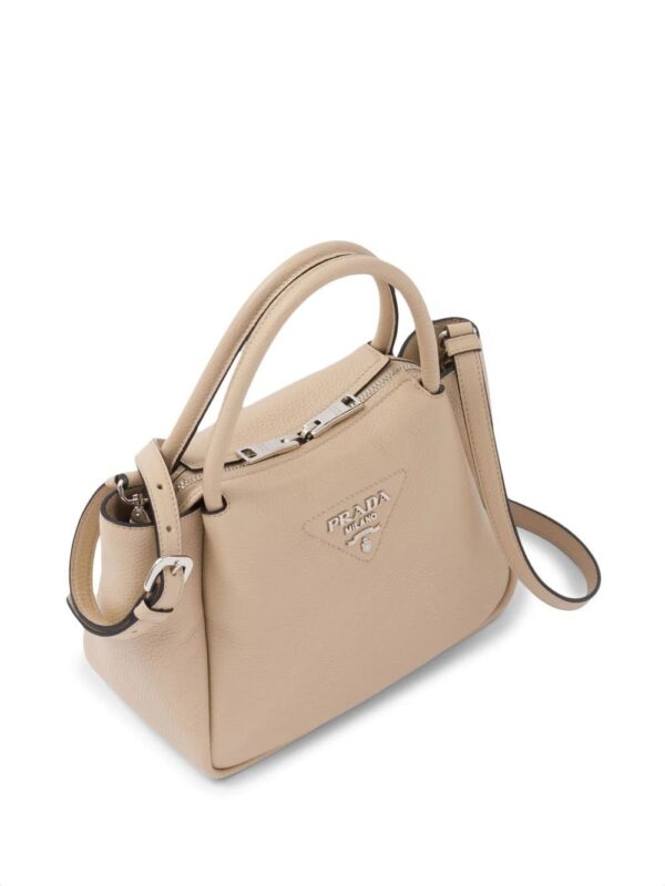Prada  logo-lettering top-handle bag - Image 2
