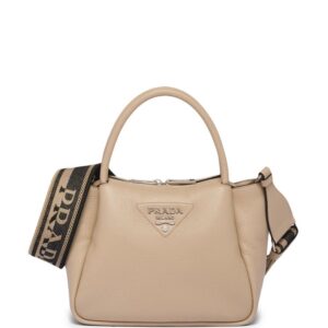 Prada  logo-lettering top-handle bag