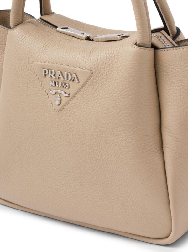 Prada  logo-lettering top-handle bag - Image 4