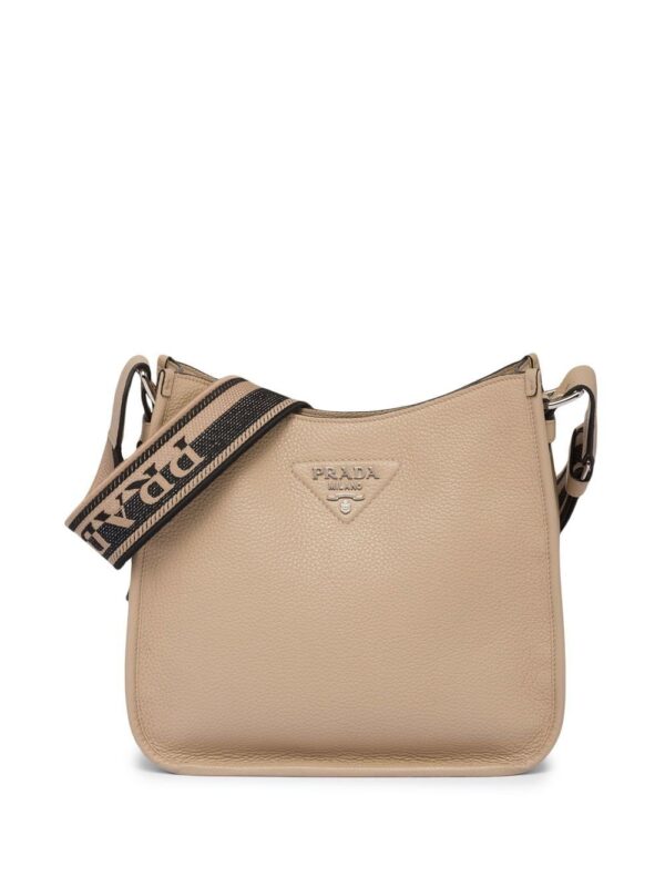 Prada  triangle-logo hobo shoulder bag