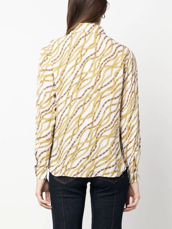 Michael Michael Kors  chain-print shirt - Image 4