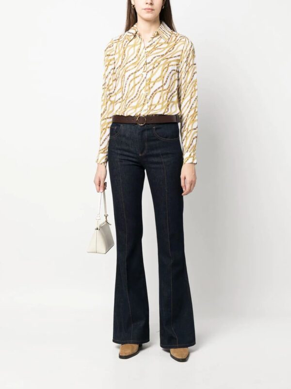 Michael Michael Kors  chain-print shirt - Image 2