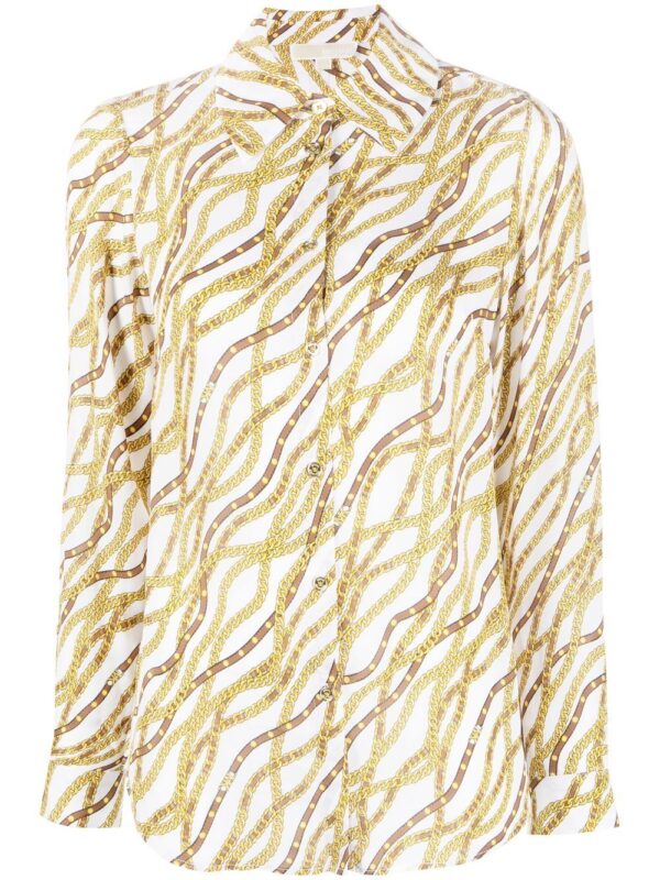 Michael Michael Kors  chain-print shirt
