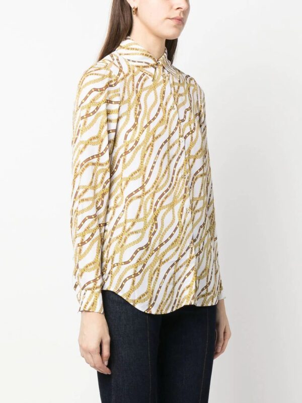 Michael Michael Kors  chain-print shirt - Image 3