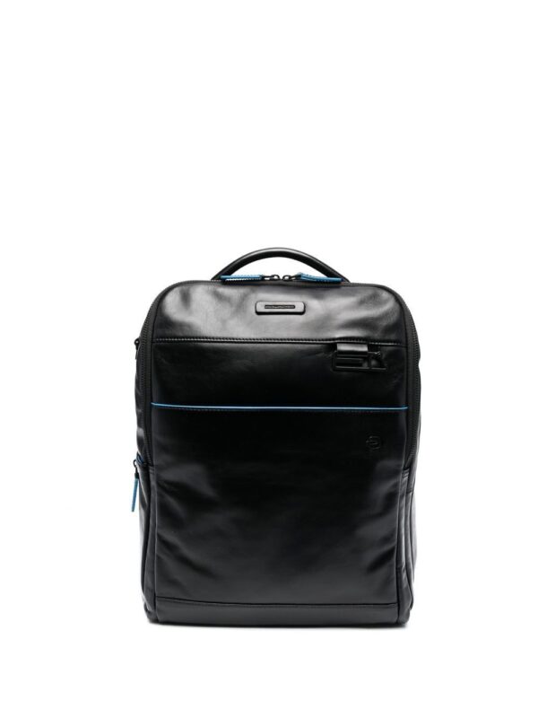 PIQUADRO logo-plaque backpack