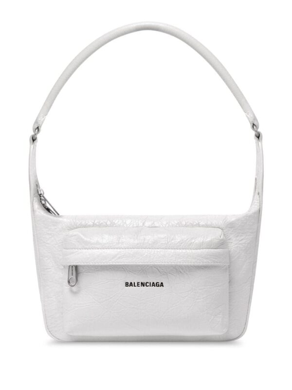Balenciaga Raver logo-print shoulder bag