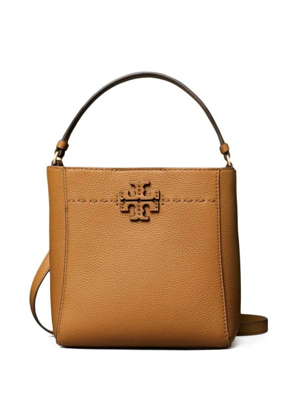 Tory Burch  Mcgraw leather bucket bag