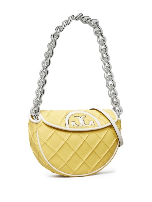 Tory Burch Fleming Soft logo shoulder bag - Image 5