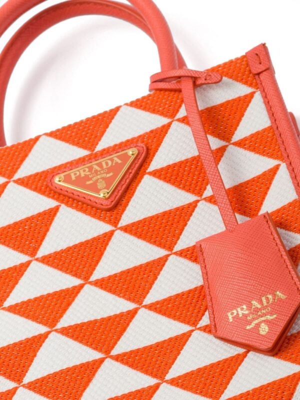 Prada Symbole embroidered mini bag - Image 3
