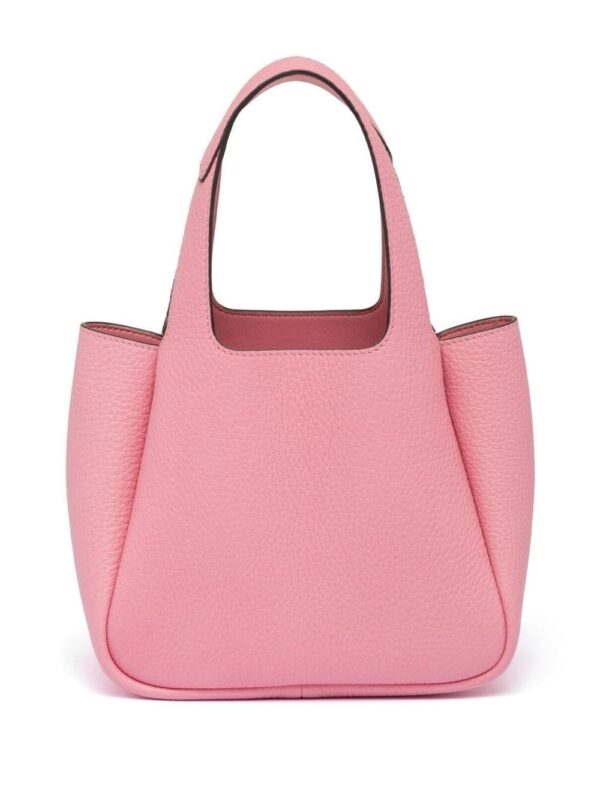 Prada logo-plaque tote bag - Image 2
