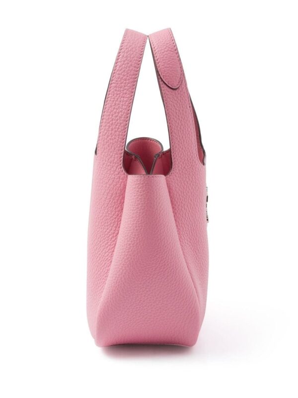 Prada logo-plaque tote bag - Image 3