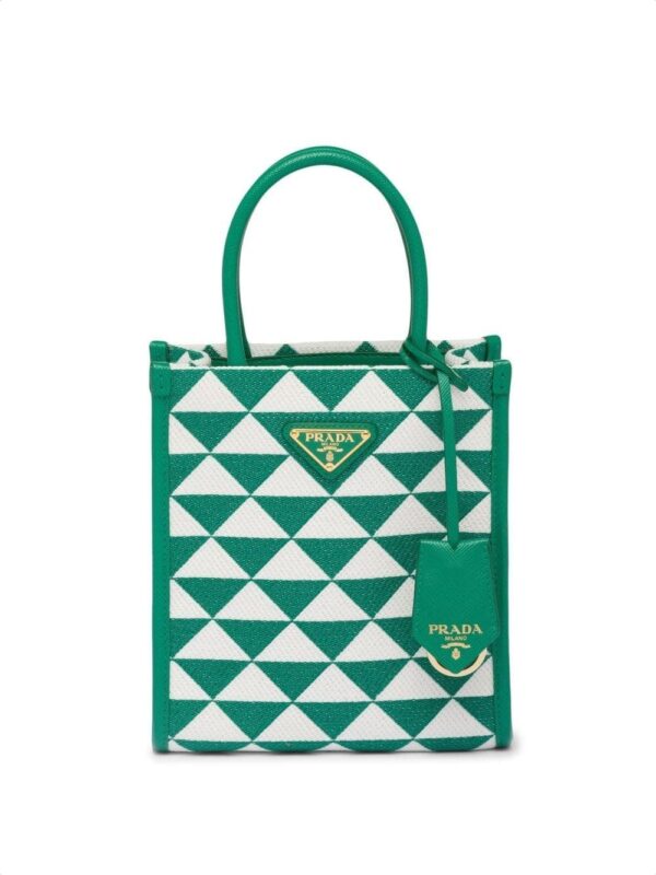 Prada Symbole embroidered mini bag
