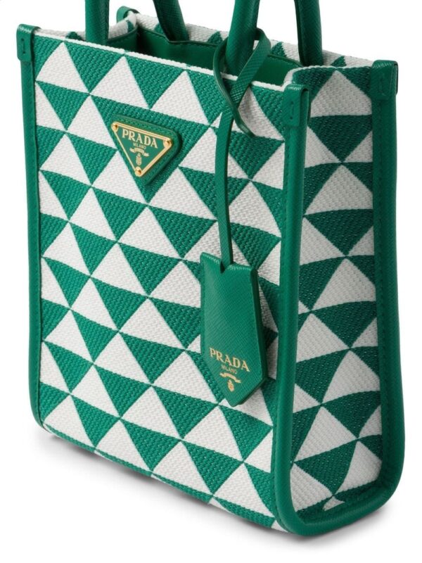 Prada Symbole embroidered mini bag - Image 3
