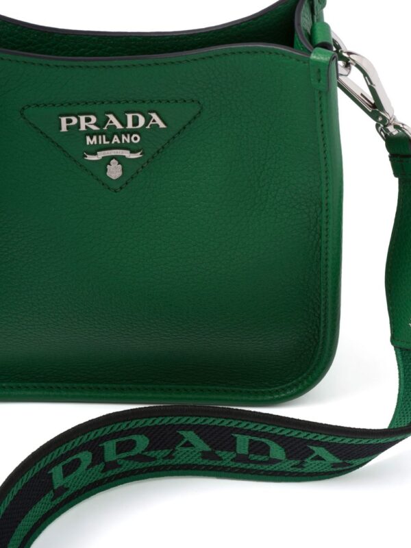 Prada  mini logo-plaque shoulder bag - Image 3