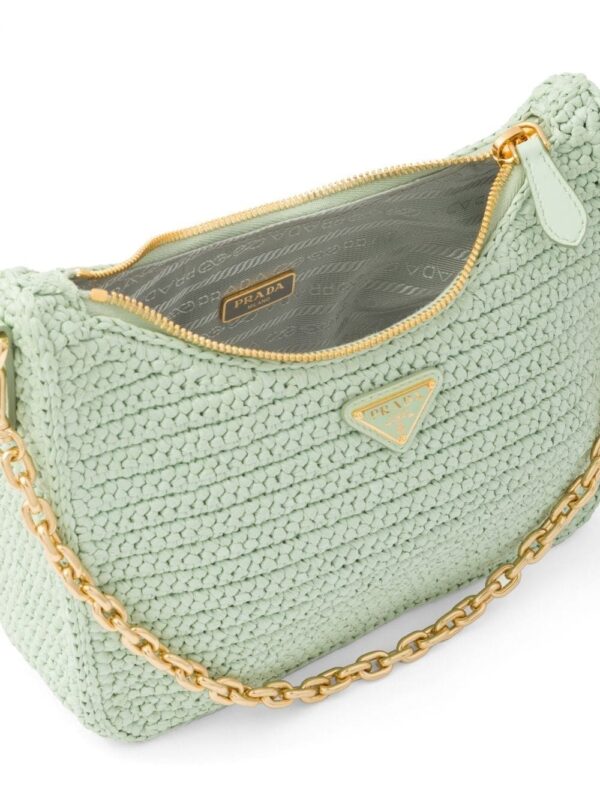 Prada Re-Edition 2005 crochet-knit shoulder bag - Image 4