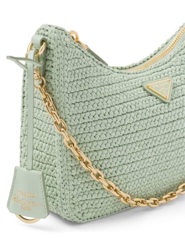 Prada Re-Edition 2005 crochet-knit shoulder bag - Image 3
