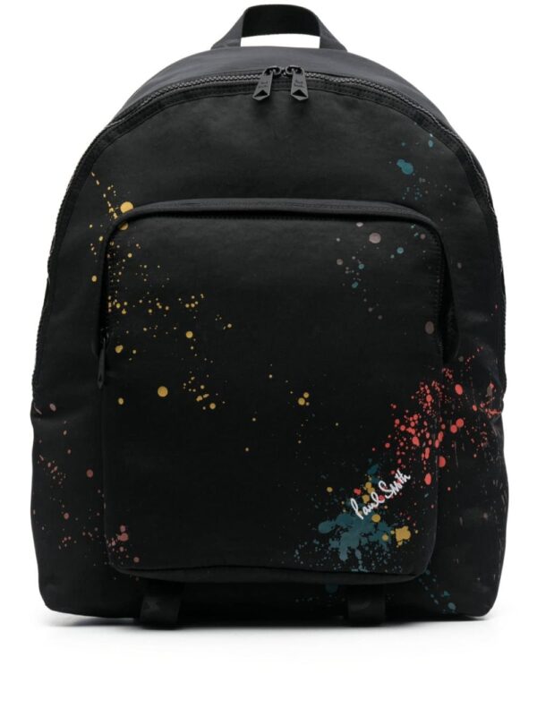 Paul Smith paint-splatter backpack