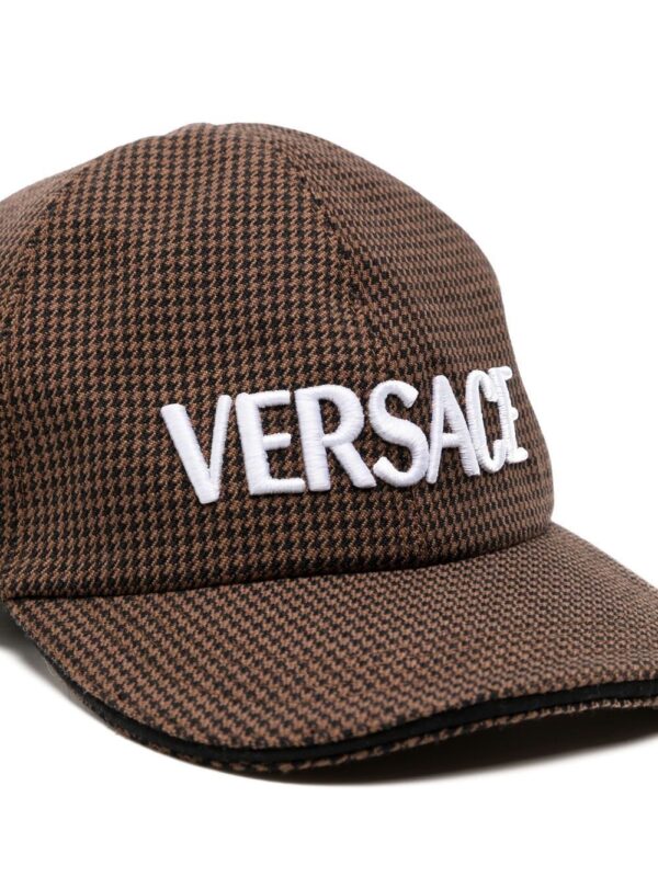 Versace logo-print baseball cap - Image 2