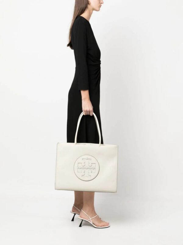 Tory Burch  logo-plaque leather tote bag - Image 2