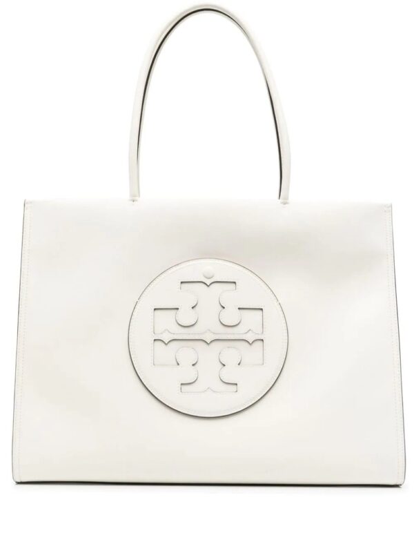 Tory Burch  logo-plaque leather tote bag