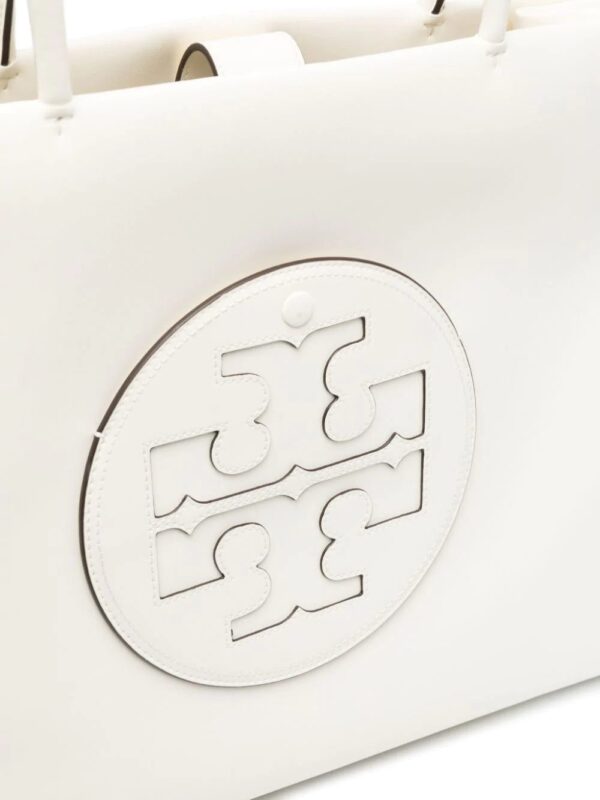 Tory Burch  logo-plaque leather tote bag - Image 3