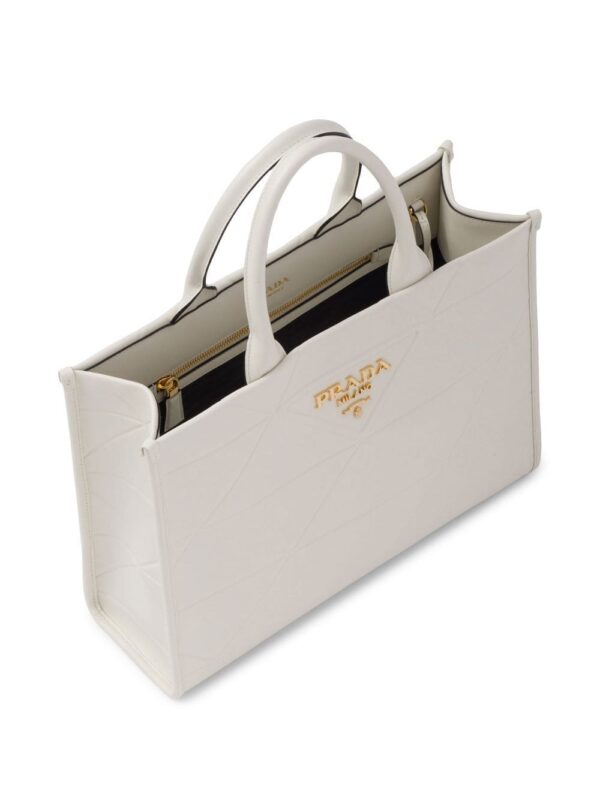 Prada medium Symbole leather tote bag - Image 5