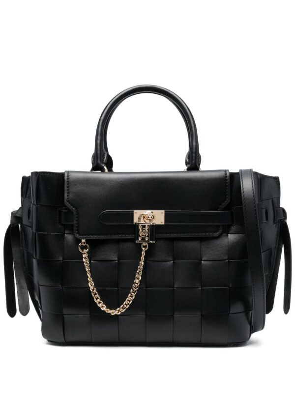 Michael Michael Kors interwoven leather tote bag