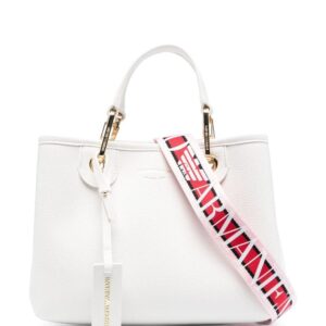 Emporio Armani  logo-strap tote bag