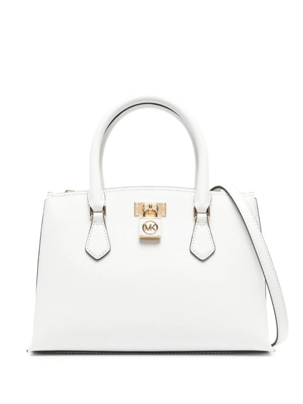 Michael Michael Kors  Saffiano leather padlock tote bag