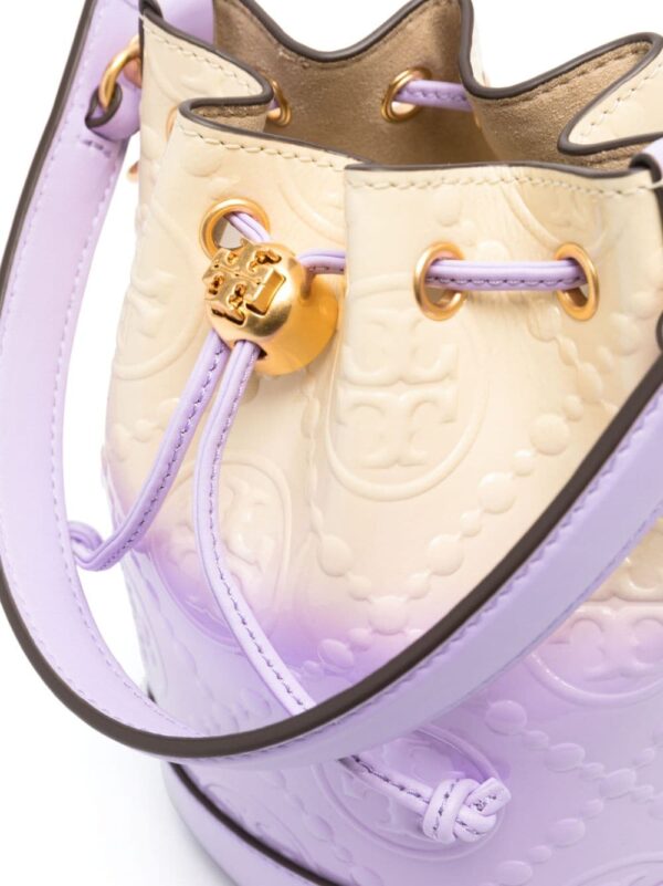 Tory Burch monogram dip-dye bucket bag - Image 5