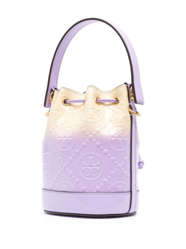 Tory Burch monogram dip-dye bucket bag - Image 4
