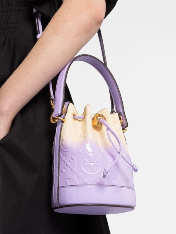 Tory Burch monogram dip-dye bucket bag - Image 3