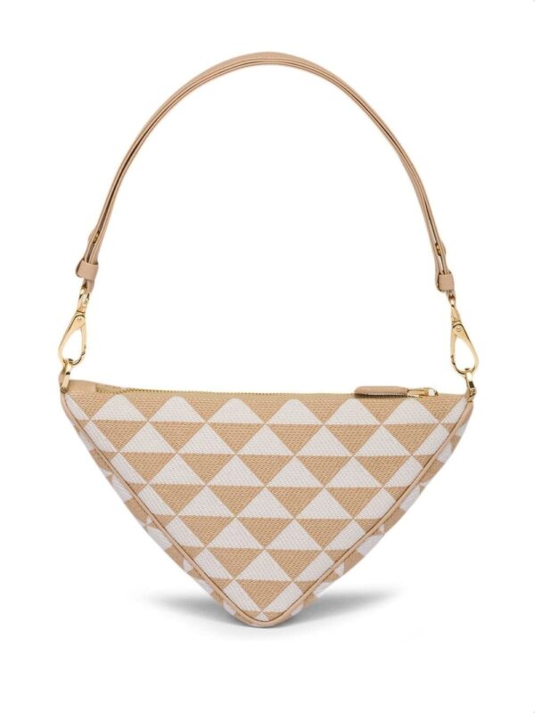 Prada embroidered jacquard mini bag - Image 4