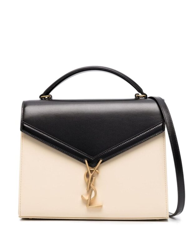 Saint Laurent Cassandra two-tone tote bag