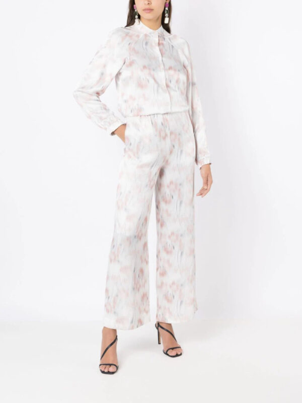 Armani Exchange  faded abstract-print shirt - Image 2