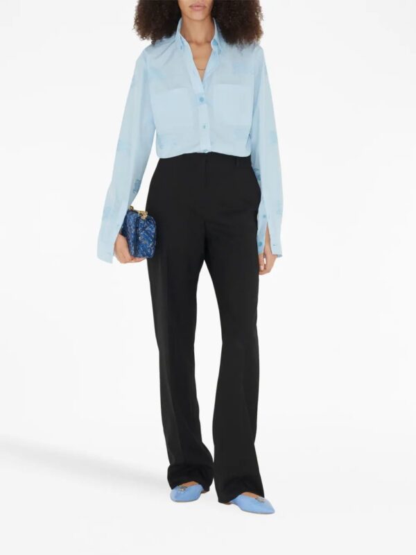 Burberry  EKD cotton oversized shirt - Image 2