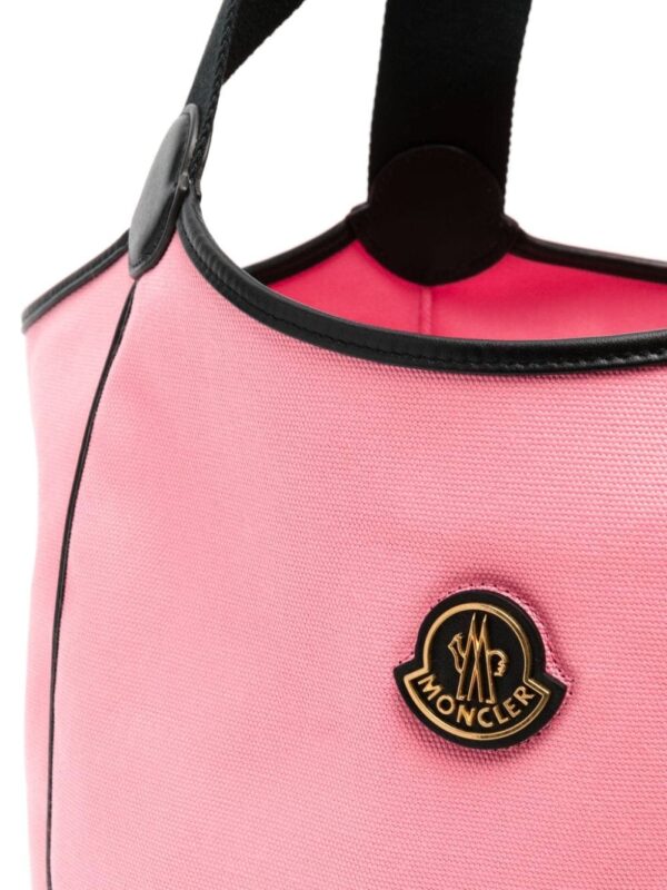 Moncler logo-patch tote bag - Image 5