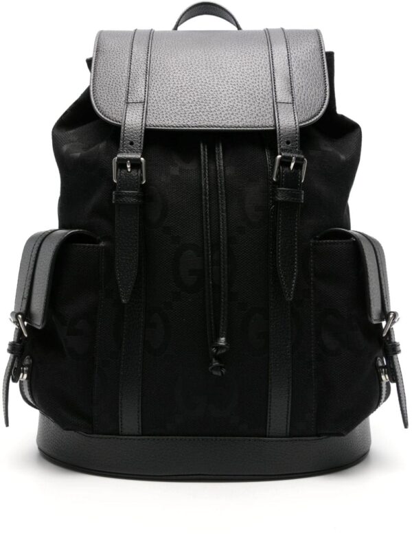 Gucci Jumbo GG leather backpack