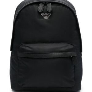 Emporio Armani logo-plaque backpack