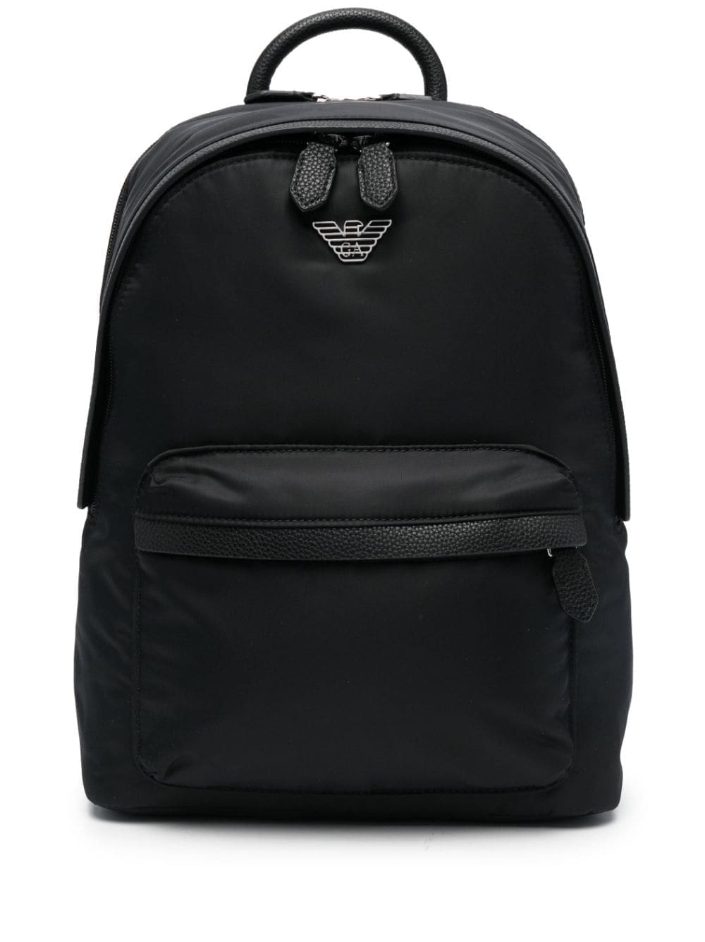 Emporio Armani logo-plaque backpack