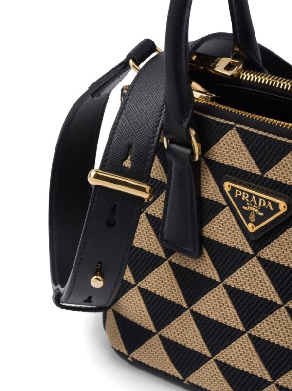 Prada Symbole embroidered mini bag - Image 3