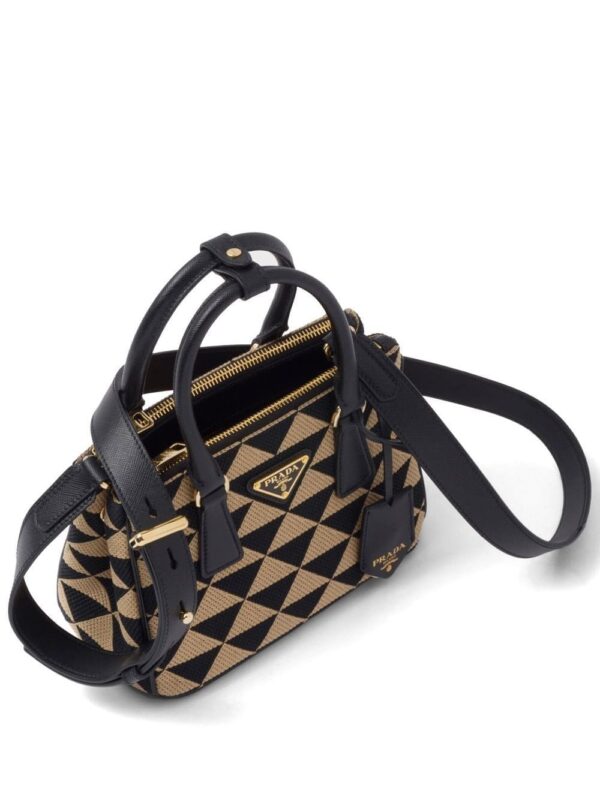Prada Symbole embroidered mini bag - Image 4