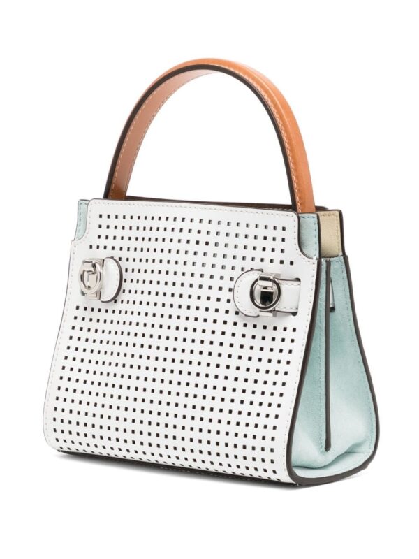 Tory Burch Lee Radziwill perforated shoulder bag - Image 3