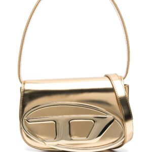 Diesel 1DR-XS-S logo plaque metallic bag