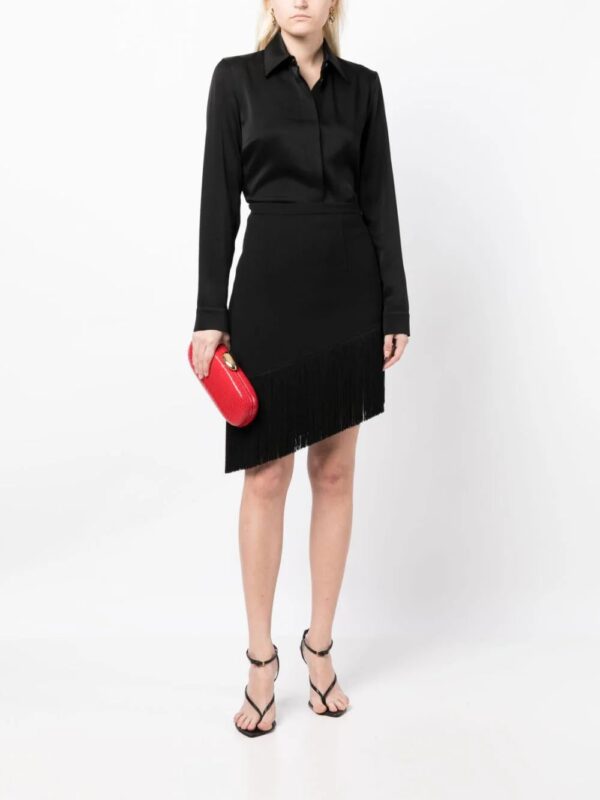 Michael Kors Collection  pointed-collar long-sleeve shirt - Image 2