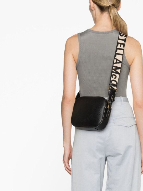 Stella McCartney mini Stella Logo crossbody bag - Image 3