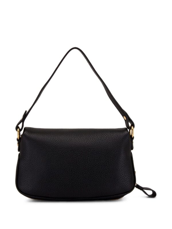 TOM FORD folded-design pebbled-leather shoulder bag - Image 2