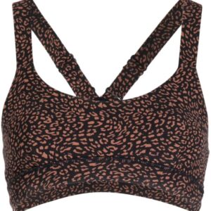 The Upside  Leo Dance leopard-print bra