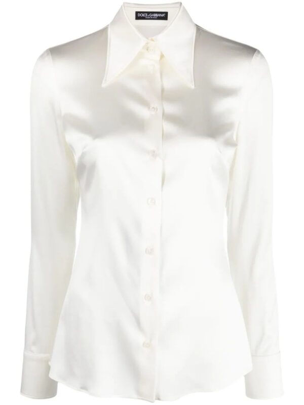 Dolce & Gabbana  long-sleeve silk shirt