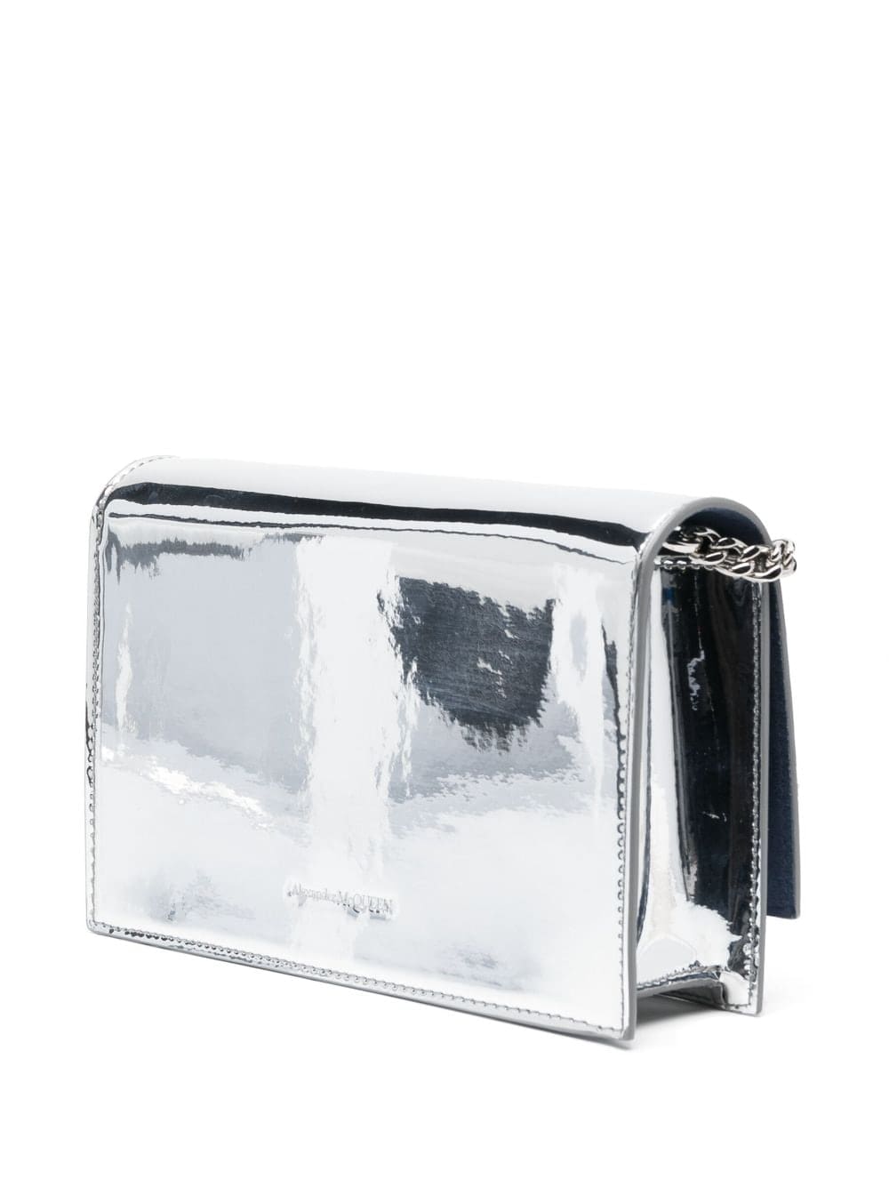 Alexander McQueen small Skull metallic shoulder bag - Image 3